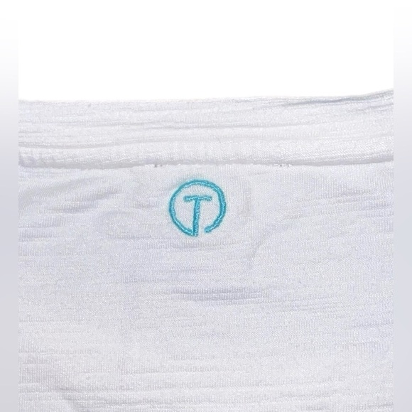 T by Talbots - Traverse Stripe, Scoop Neck Tee - Size Large - Picture 4 of 5